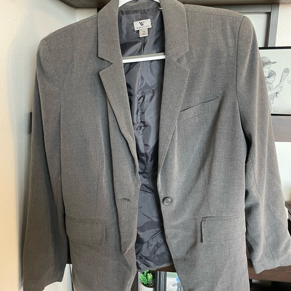 Worthington Gray Women's Blazer